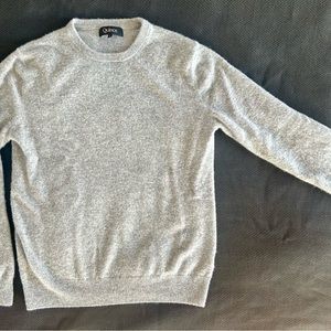 Cashmere heather grey sweater from Quince men’s large like new